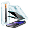 Spigen GLAS.TR EZ FIT Privacy 2-Pack - Szkło hartowane z filtrem prywatyzującym do Google Pixel 9 / 9 Pro 2 szt (AGL09312)