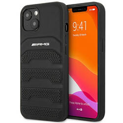 AMG Debossed Lines - Etui iPhone 14 Plus (czarny) (AMHCP14MGSEBK)