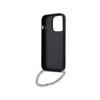 Karl Lagerfeld Saffiano Monogram Chain - Etui iPhone 14 Pro Max (Srebrny) (KLHCP14XSACKLHPG)