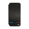 BMW Booktype M Collection Triangles - Etui Samsung Galaxy S22+ (czarny) (BMBKS22MPUCARTCBK)