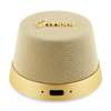 Guess Magnetic Script Metal Logo - Głośnik Bluetooth V5.3 (złoty) (GUWSC3ALSMD)