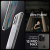 Spigen Ultra Hybrid - Etui do iPhone 15 Pro Max (Przezroczysty) (ACS06565)