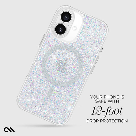 Case-Mate Twinkle MagSafe - Etui iPhone 16 (Disco) (CM054334)