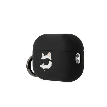 Karl Lagerfeld Silicone NFT Choupette Head 3D - Etui AirPods Pro 2 (czarny) (KLAP2RUNCHK)