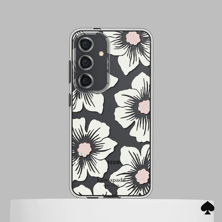 Kate Spade New York Protective Case - Etui Samsung Galaxy S24 (Hollyhock Cream) (KS053712)