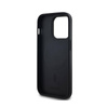 DKNY Leather Checkered Mono Pattern MagSafe - Etui iPhone 14 Pro Max (czarny) (DKHMP14XPCPVSLK)