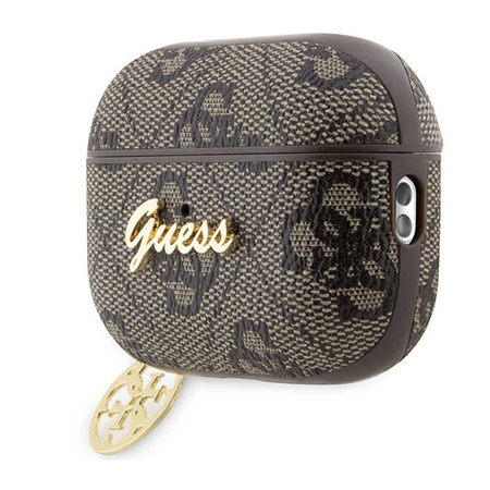 Guess 4G Charm Collection - Etui AirPods Pro 2 (brązowy) (GUAP2G4GSMW)