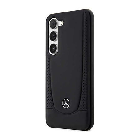 Mercedes Leather Urban Line - Etui Samsung Galaxy S23+ (czarny) (MEHCS23MARMBK)