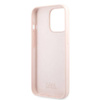 Karl Lagerfeld Silicone Ikonik Karl`s Head - Etui iPhone 13 Pro (różowy) (KLHCP13LSLKHLP)