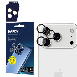 3mk HARDY Lens Protection Pro - Szkło na obiektyw aparatu iPhone 17 Pro / iPhone 17 Pro Max (Black) (3MK_5903108664271)