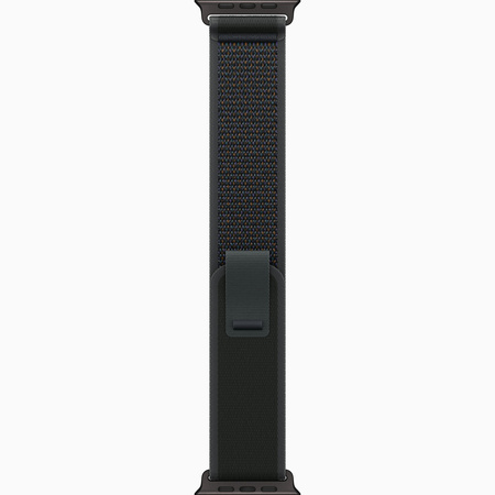 Apple Watch Ultra 2 GPS + Cellular 49mm Koperta z tytanu w kolorze czarnym, Opaska Trail w kolorze czarnym - S/M (MX4U3WB/A)