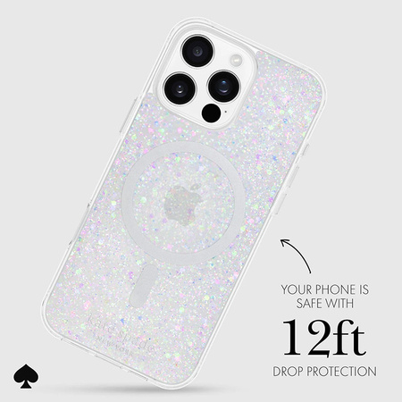 Kate Spade New York Protective MagSafe - Etui iPhone 16 Pro Max (Chunky Glitter) (KS054960)