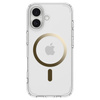 Spigen Ultra Hybrid Mag MagSafe - Etui do iPhone 17 (Clear/Gold) (ACS10382)