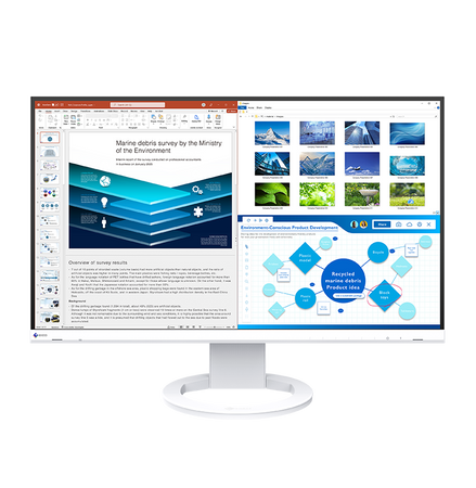 EIZO FlexScan EV2720S-WT - monitor 27", 2560 x 1440, WQHD 16:9, (biały) (EV2720S-WT)