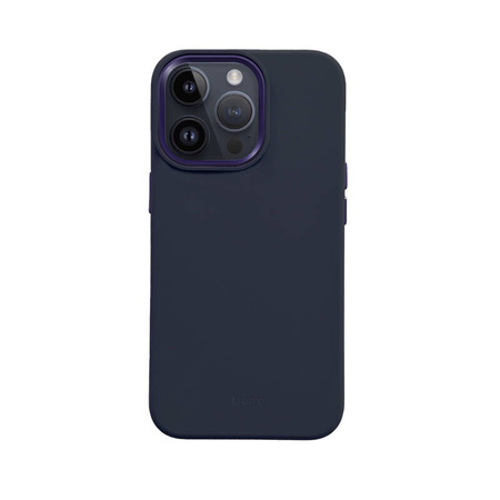 Crong Color Cover LUX Magnetic - Etui iPhone 15 Pro Max MagSafe (granatowy) (CRG-COLRLM-IP1567P-BLUE)