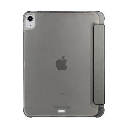 Tucano Satin Case – Etui do iPad 11" (2025) / iPad 10.9" (2022) w/Magnet & Stand up z uchwytem Apple Pencil (szary) (IPD1022ST-SG)