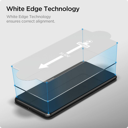 Spigen Glas.TR Slim 2-Pack - Szkło hartowane do Samsung Galaxy A15 4/5G / A25 5G / M15 5G (2 sztuki) (AGL07447)