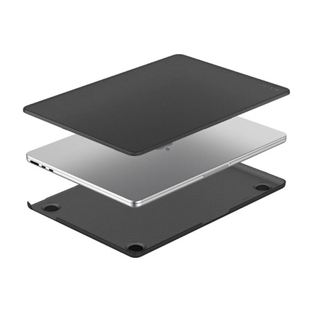 Incase Hardshell Case - Etui MacBook Air 13,6” M4 (2025) / M3 (2024) / M2 (2022) (Dots/Black) (INMB200749-BLK)