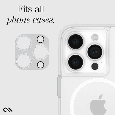Case-Mate Sparkle Lens Protector - Szkło ochronne na aparat iPhone 15 Pro / iPhone 15 Pro Max (Twinkle) (CM051710)