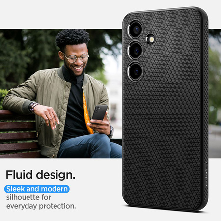 Spigen Liquid Air - Etui do Samsung Galaxy S24 (Matte Black) (ACS07347)