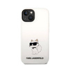 Karl Lagerfeld Silicone NFT Choupette - Etui iPhone 14 Plus (biały) (KLHCP14MSNCHBCH)