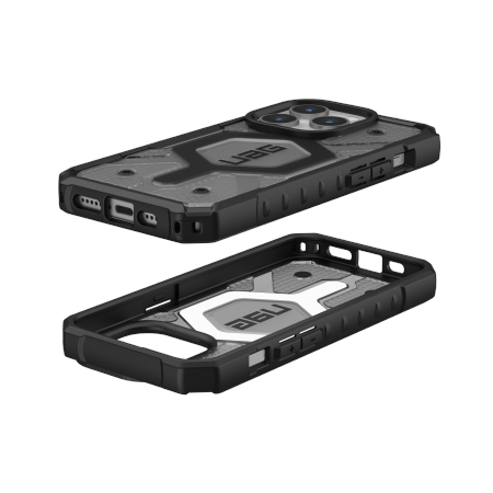 UAG Pathfinder Magsafe - obudowa ochronna do iPhone 15 Pro kompatybilna z MagSafe (ash) (114281113131)