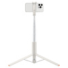 Spigen S541W Bluetooth Selfie Stick Tripod - Statyw na smartfon / uchwyt selfie stick (Dune Beige) (AMP09337)