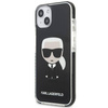Karl Lagerfeld Fullbody Ikonik - Etui iPhone 13 mini (Black) (KLHCP13STPEIKK)
