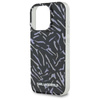 Karl Lagerfeld Zebra With Cord - Etui iPhone 16 Pro Max (fioletowy) (KLHCP16XHZBPKCCU)