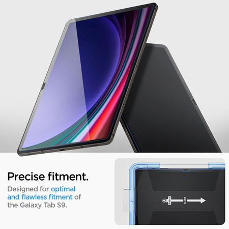 Spigen GLAS.TR EZ FIT - Szkło hartowane do Samsung Galaxy Tab S9 11" (Przezroczysty) (AGL07000)