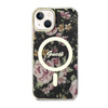 Guess Flower MagSafe - Etui iPhone 14 (Czarny) (GUHMP14SHCFWSK)