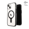 Speck Presidio Perfect-Clear ClickLock & Magsafe - Etui iPhone 15 / iPhone 14 / iPhone 13 (Clear / Frosted Black / Slate Grey) (150441-3233)