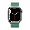 Crong Milano Steel – Pasek ze stali nierdzewnej do Apple Watch 44/45/46/49 mm (zielony) (CRG-44MST-GRN)