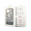 Guess Porcelain Collection - Etui iPhone 14 Plus (szary) (GUHCP14MHGPLHG)