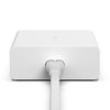Belkin 108W 4 porty USB GaN ładowarka biurkowa - biały (WCH010VFWH)