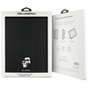 Karl Lagerfeld Book Cover Saffiano Magnetic Karl & Choupette - Etui iPad Air 13” M3 (2025) / iPad Air 13” M2 (2024) (czarny) (KLFC13RM24SAKCK)