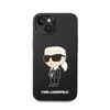Karl Lagerfeld Silicone NFT Ikonik - Etui iPhone 14 Plus (czarny) (KLHCP14MSNIKBCK)