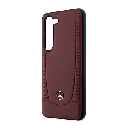 Mercedes Leather Urban Line - Etui Samsung Galaxy S23 (czerwony) (MEHCS23SARMRE)