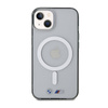 BMW Silver Ring MagSafe - Etui iPhone 14 Plus (Przezroczysty) (BMHMP14MHCRS)