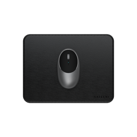 Satechi Premium Mouse Pad - podkładka pod mysz ze skóry wegańskiej - czarna (ST-LMPK)