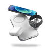 ZENS Aluminium 4w1 - ładowarka bezprzewodowa 45W, kompatybilna z MagSafe - biała (ZEDC17W/00)