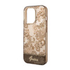 Guess Porcelain Collection - Etui iPhone 14 Pro (ochre) (GUHCP14LHGPLHC)