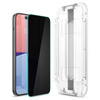 Spigen GLAS.TR EZ FIT Privacy - Szkło hartowane z filtrem prywatyzującym do iPhone 15 / 16 (AGL07121)