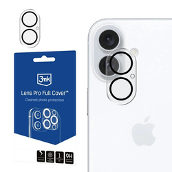 3mk Lens Pro Full Cover - Szkło na obiektyw aparatu iPhone 17 (3MK_5903108664370)