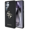 Guess Grained Big 4G Logo Small Classic Logo - Etui do Samsung Galaxy S25 Ultra (czarny) (GUHCS25LPGT4MBK)