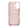 Pomologic CoverCase - silikonowa obudowa ochronna do iPhone 16 kompatybilna z MagSafe (light pink) (POM-IPCCS16MS-704)