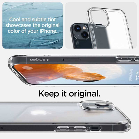 Spigen Ultra Hybrid Matte - Etui do iPhone 15 Plus / iPhone 14 Plus (Przezroczysty matowy) (ACS04900)