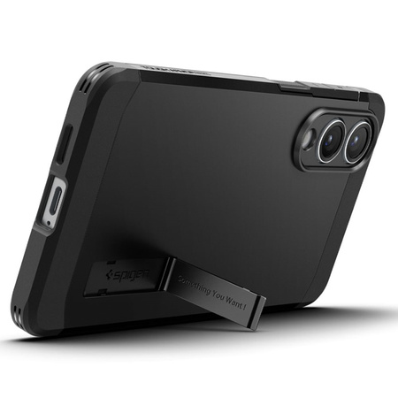 Spigen Tough Armor MagSafe - Etui do Samsung Galaxy S25 Edge (Black) (ACS09422)