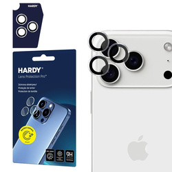 3mk HARDY Lens Protection Pro - Szkło na obiektyw aparatu iPhone 17 Pro / iPhone 17 Pro Max (Transparent) (3MK_5903108664288)