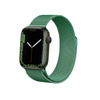 Crong Milano Steel – Pasek ze stali nierdzewnej do Apple Watch 44/45/46/49 mm (zielony) (CRG-44MST-GRN)
